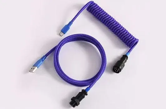 Kono GX16 Coiled Aviator Cables