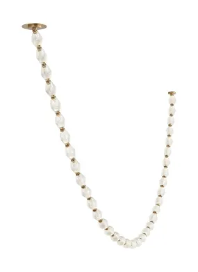 LED Chandelier from the Collier Collection in Polished Nickel Finish by Visual Comfort Modern