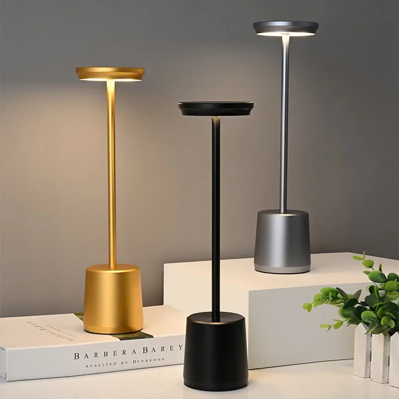 LED Night Light Table Lamps Type-c Rechargeable 4400mA