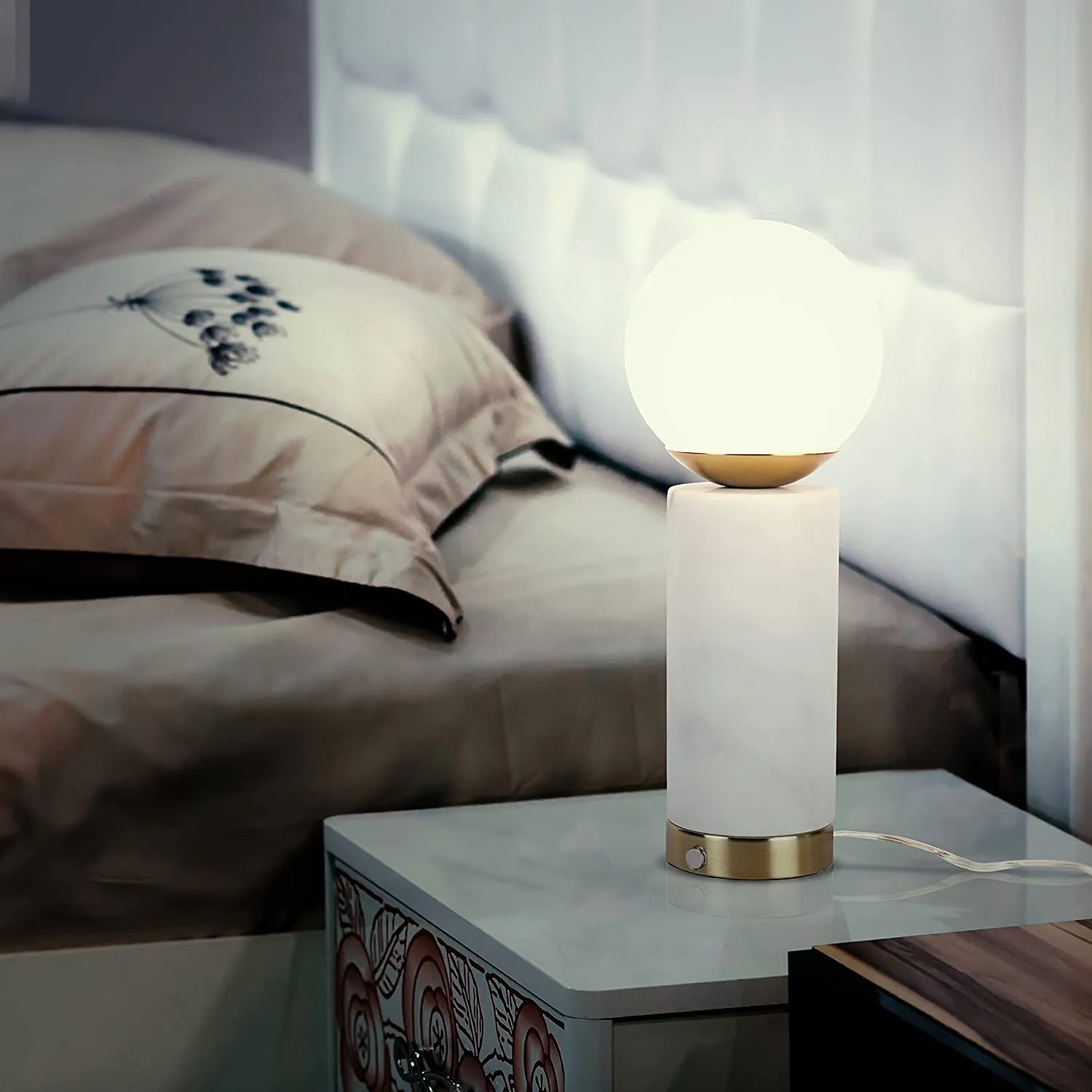 LED USB Side Table & Desk Lamp – Modern Lamp