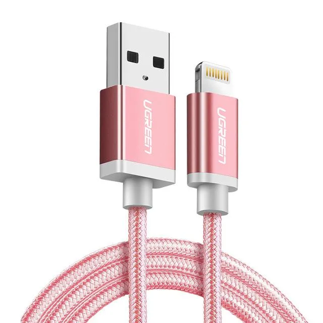 Lightning to USB Cable for iphone 2.1A Fast Charger USB Data Cable