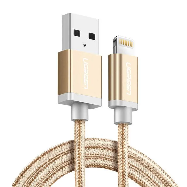 Lightning to USB Cable for iphone 2.1A Fast Charger USB Data Cable