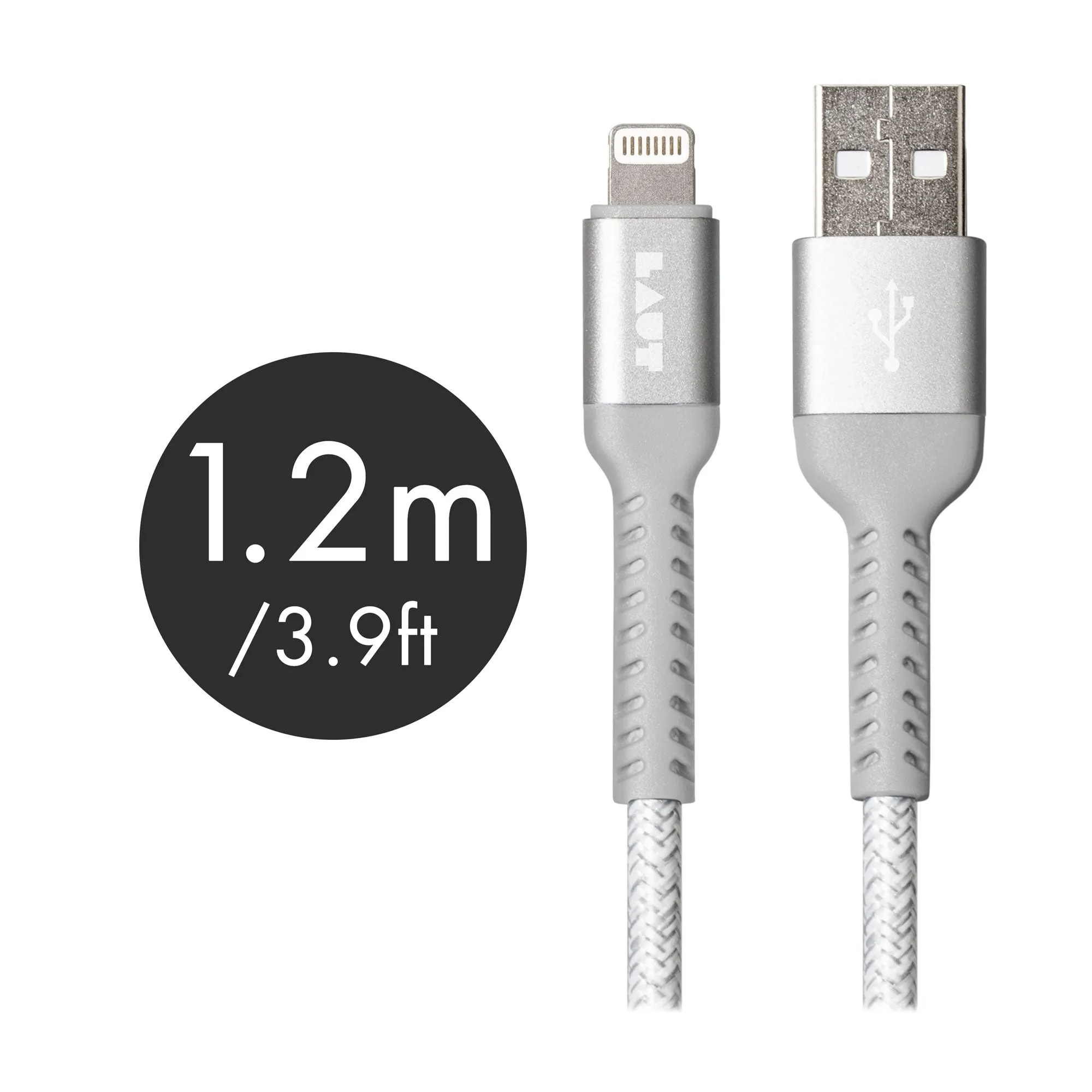 LINK TOUGH MATTER 1.2m/3.9ft USB A to Lightning Cable