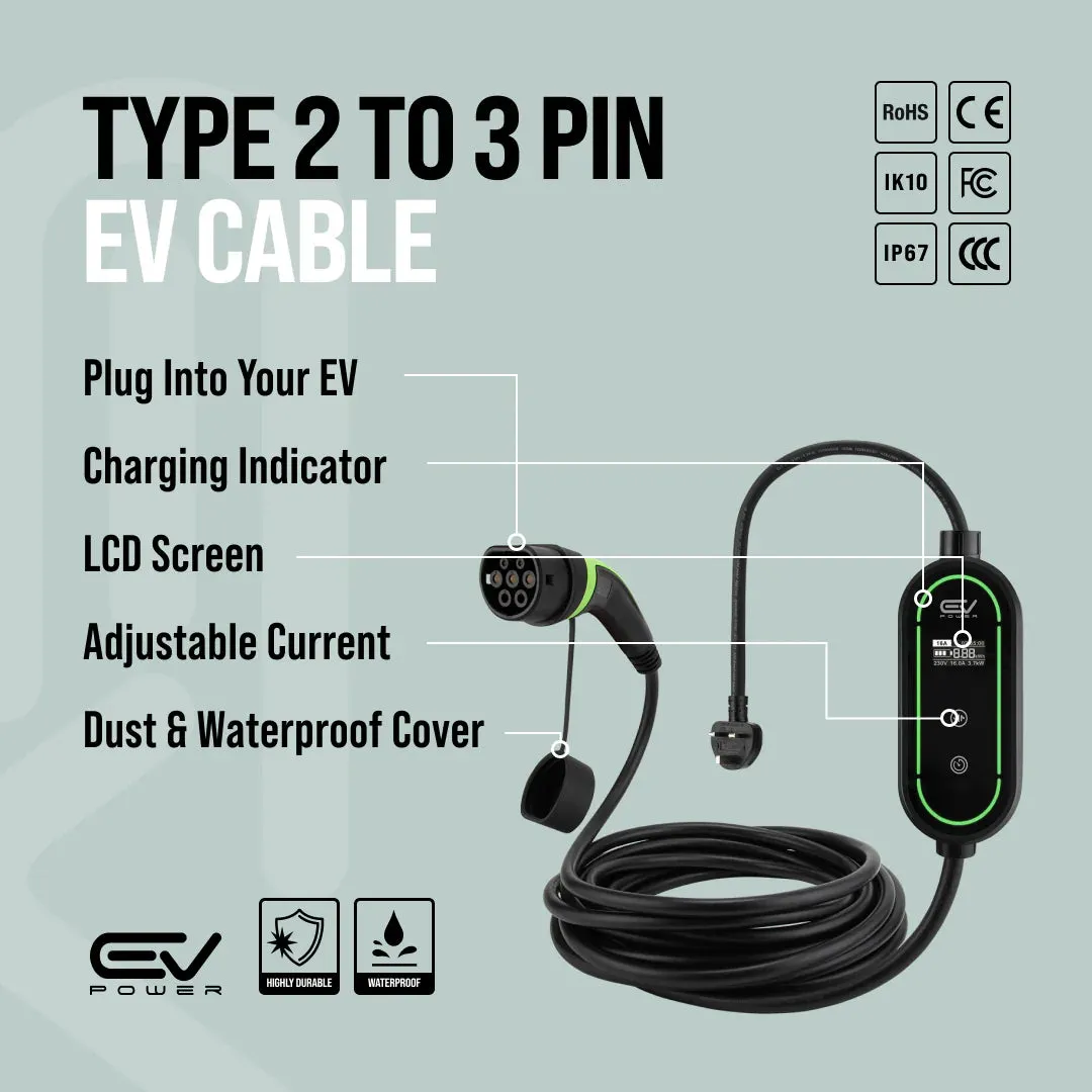 Mercedes C Class EV Charging Cables
