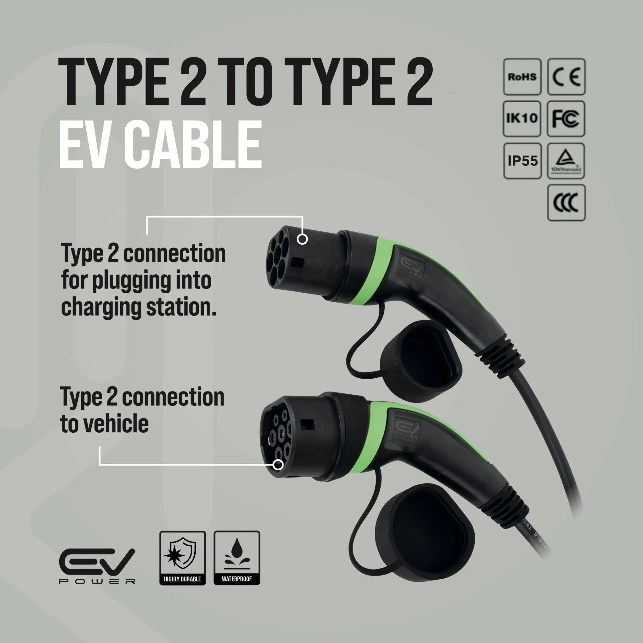 Mercedes C Class EV Charging Cables