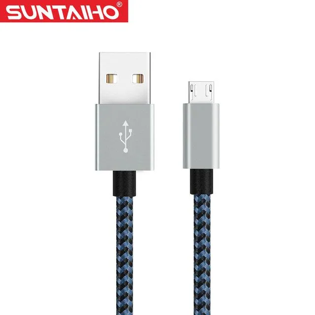 Micro USB Cable  5V2.4A Nylon Braided Fast Charging