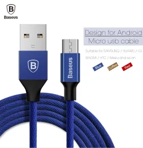 Micro USB Charging Cable transfers Data Cable