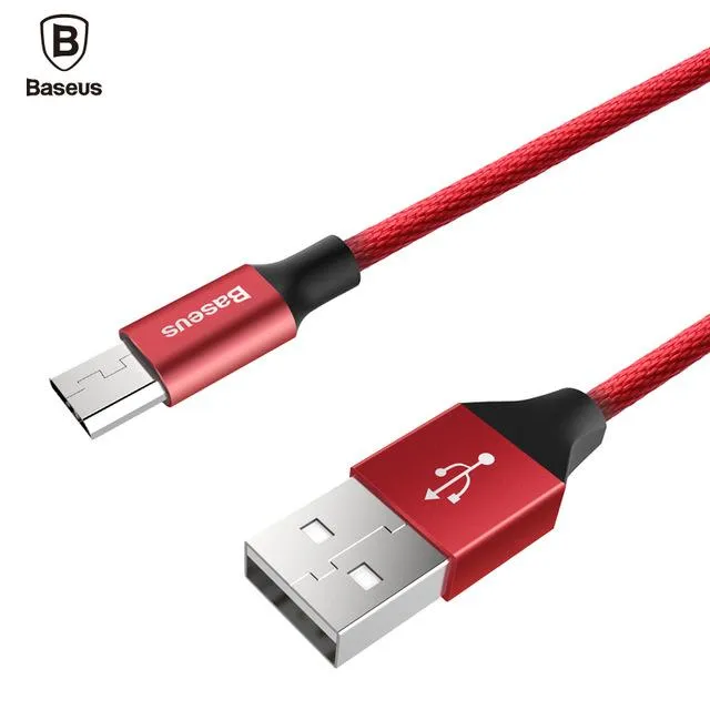 Micro USB Charging Cable transfers Data Cable
