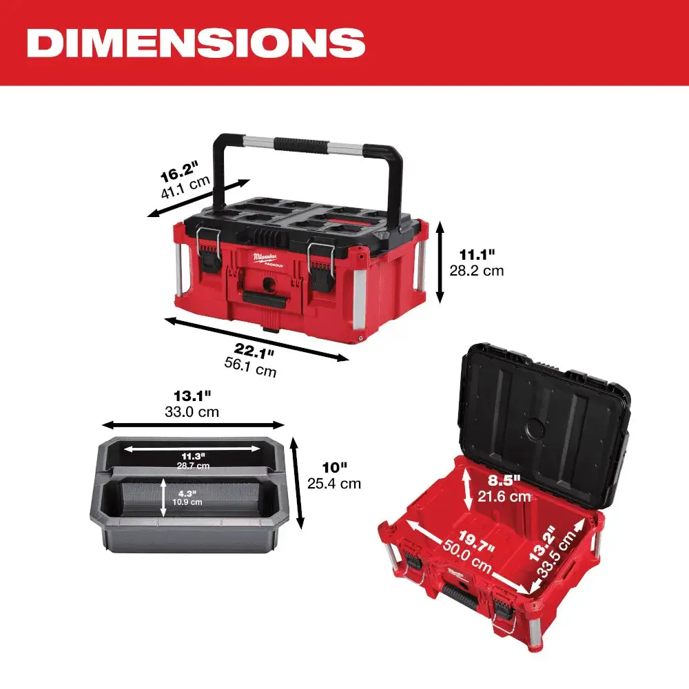 Milwaukee PACKOUT 11.1" Large Tool Box