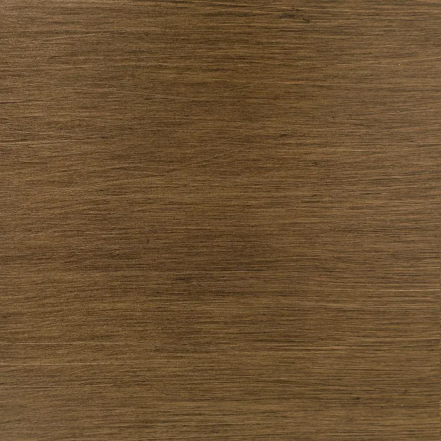 Morena Rectangular Coffee Table with Tawny Tempered Glass Top Brushed Bronze
