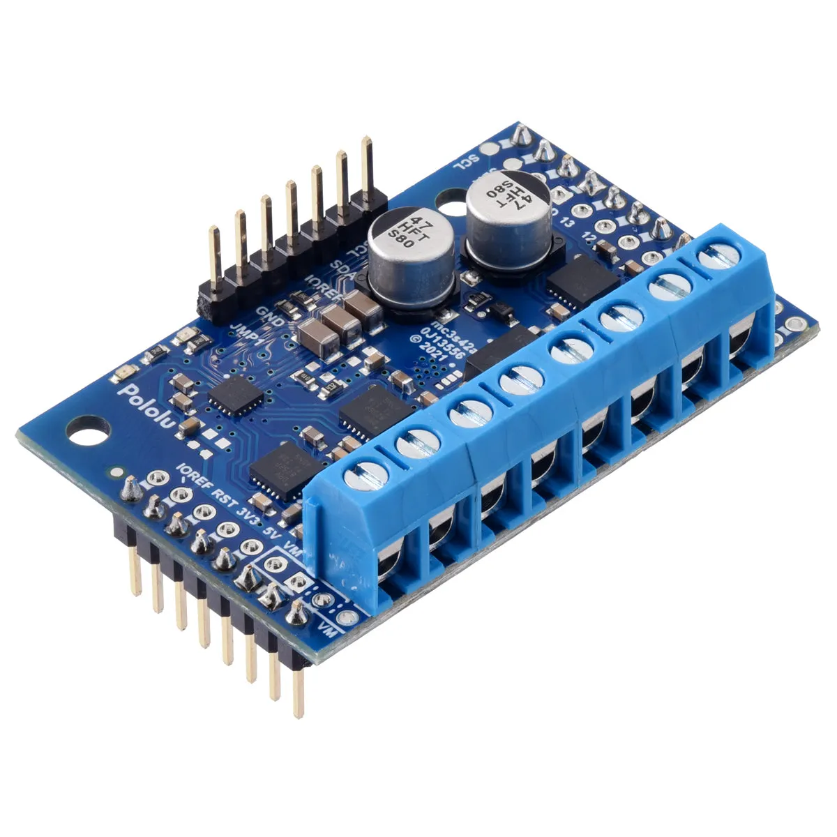 Motoron M3S256 Triple Motor Controller Shield Kit for Arduino