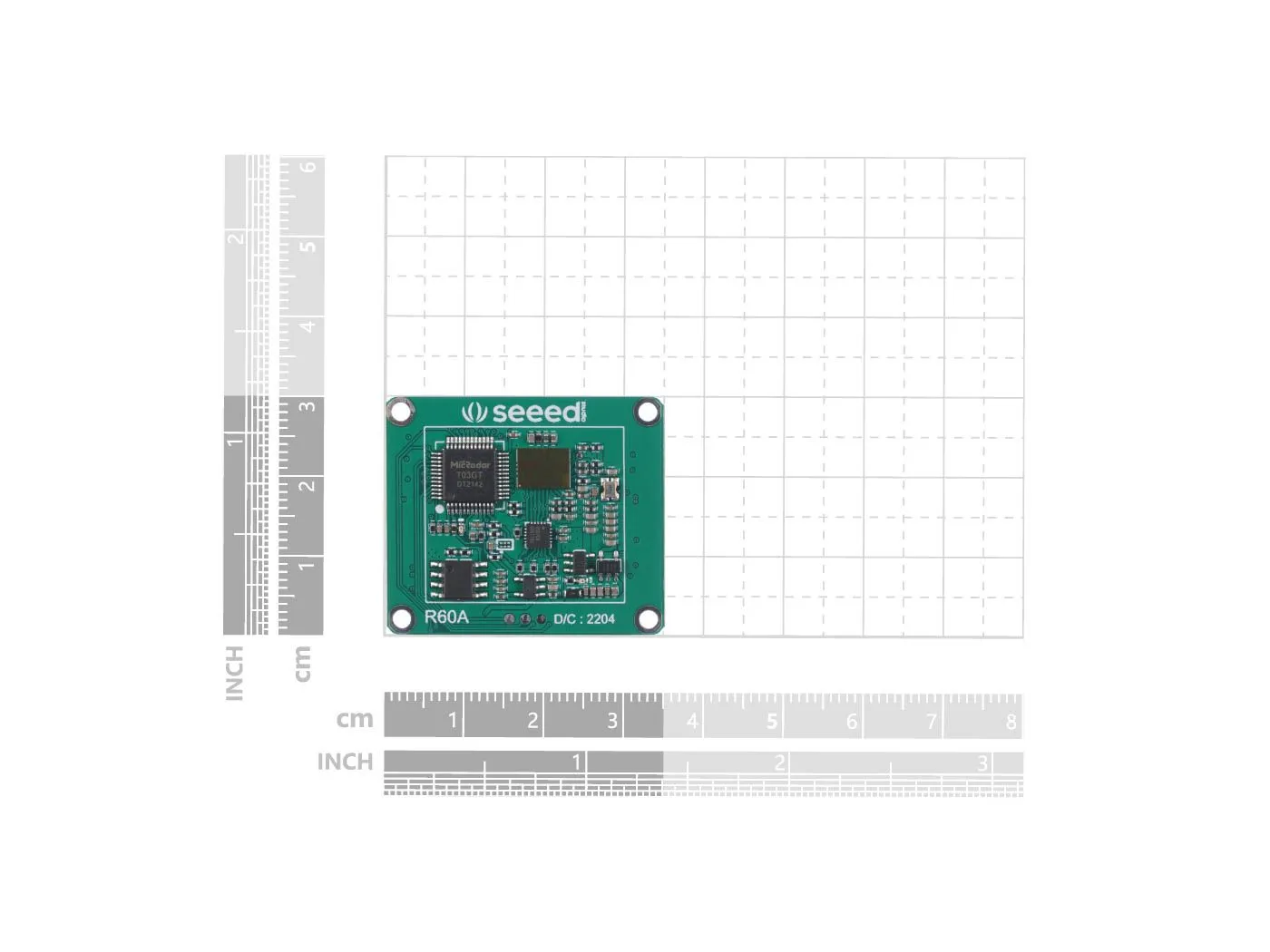 MR60FDA1 60GHz mmWave Radar Sensor - Fall Detection Module Pro | FMCW,  Sync Sense, Privacy Protect, high stability, support secondary development