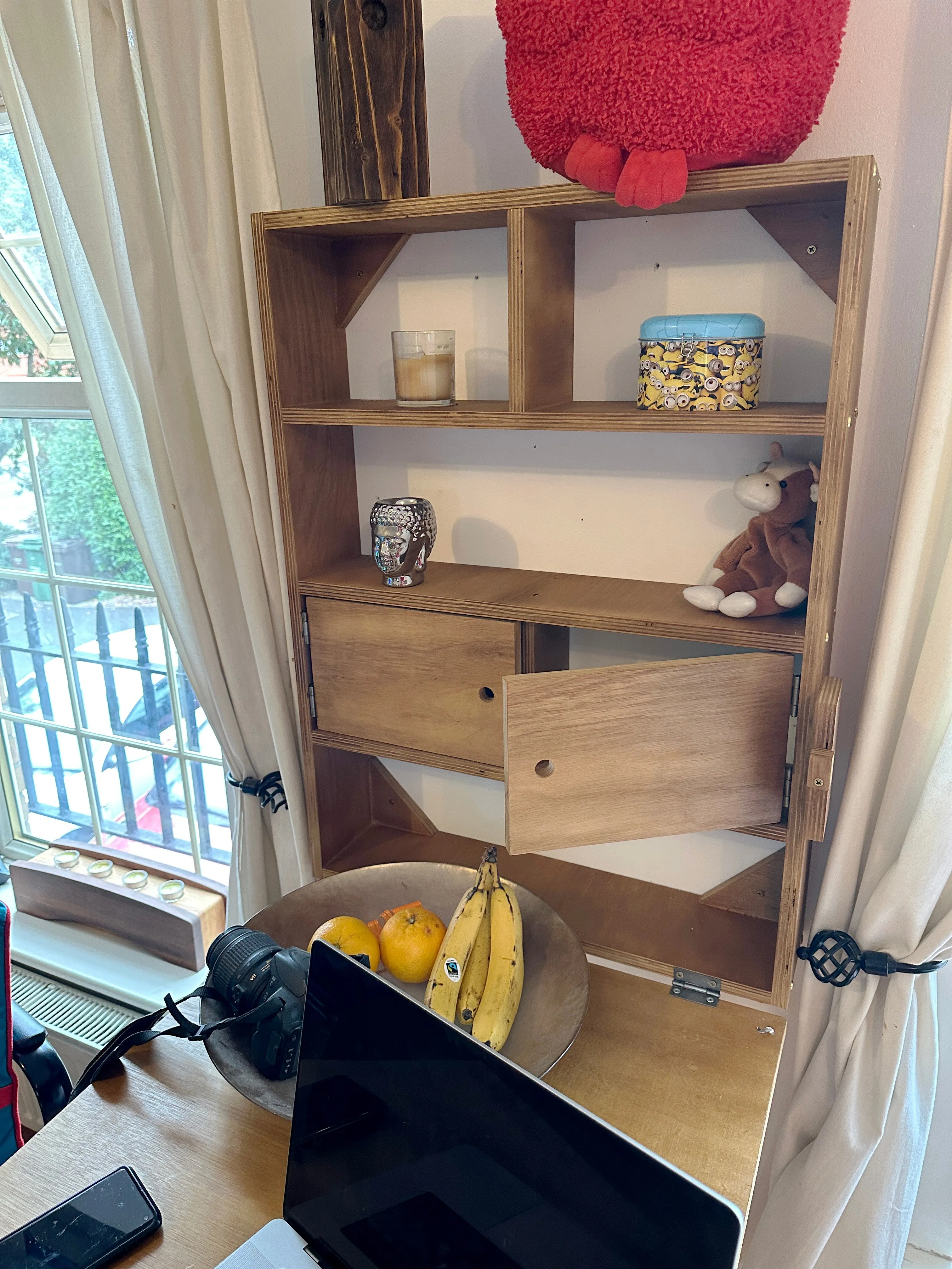 Murphy Office Desk, fold to wall great to work from home