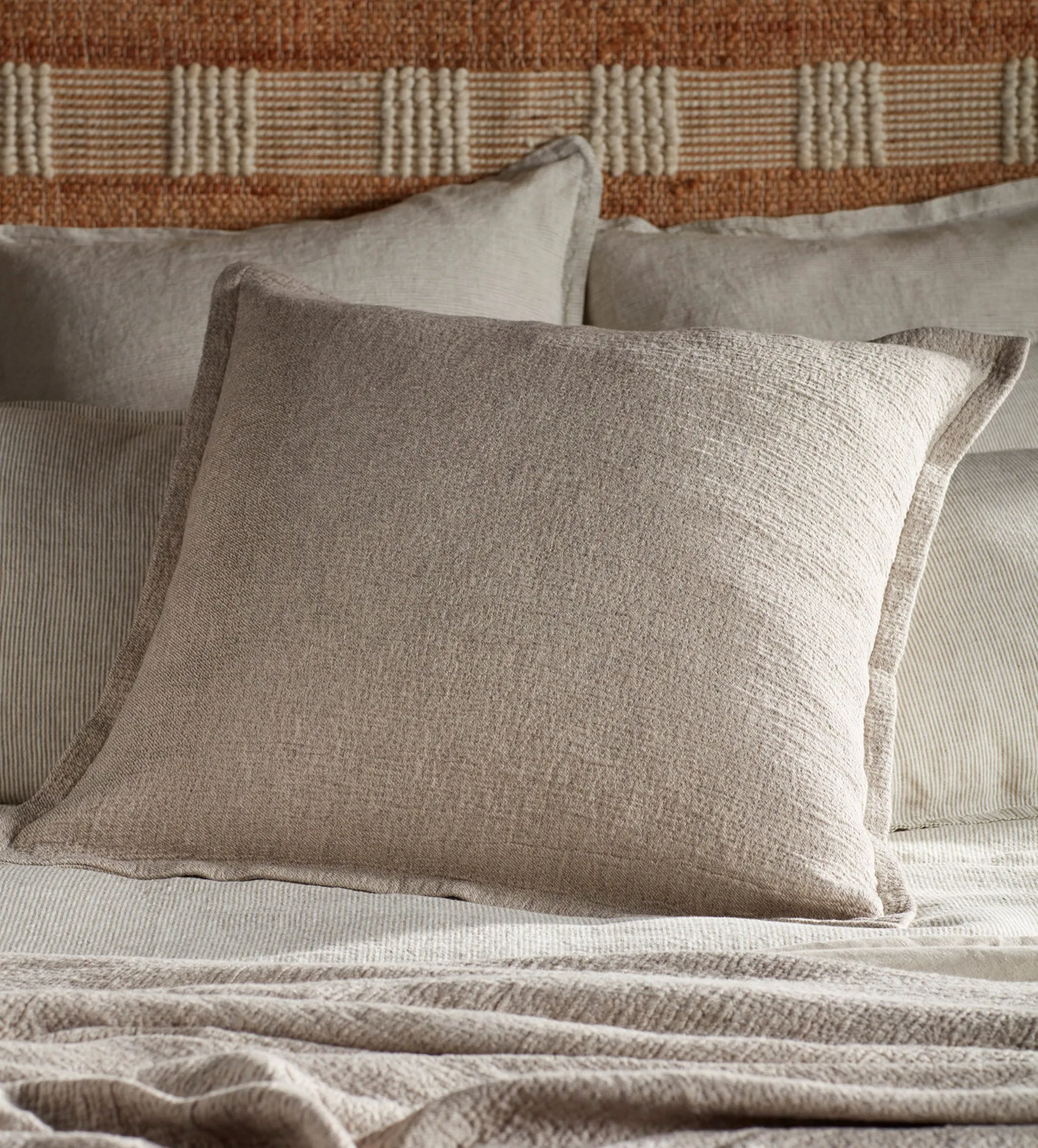 Natural Porto Cotton Linen Cushion Covers