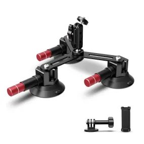 NEEWER CA067 Triple Suction Cup Camera Car Mount