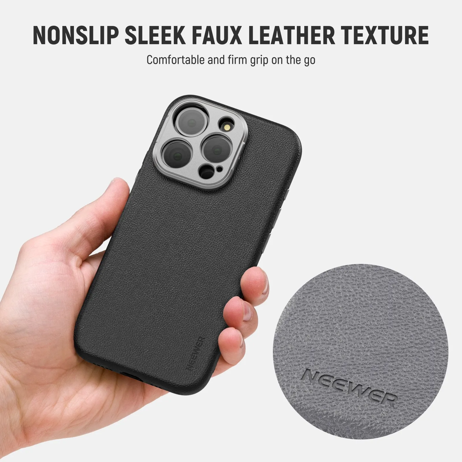 NEEWER PA053/PA054 Case for iPhone 15 Pro/Pro Max with 17mm/67mm Adapters