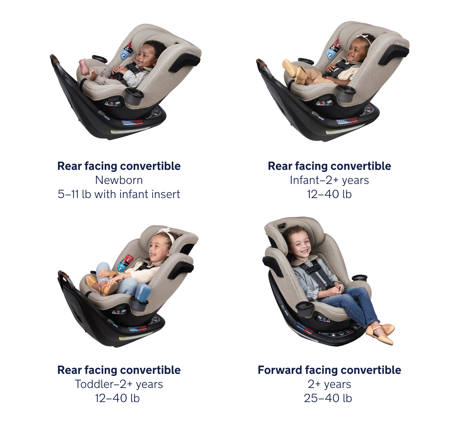 Nuna REVV Rotating Convertible Car Seat