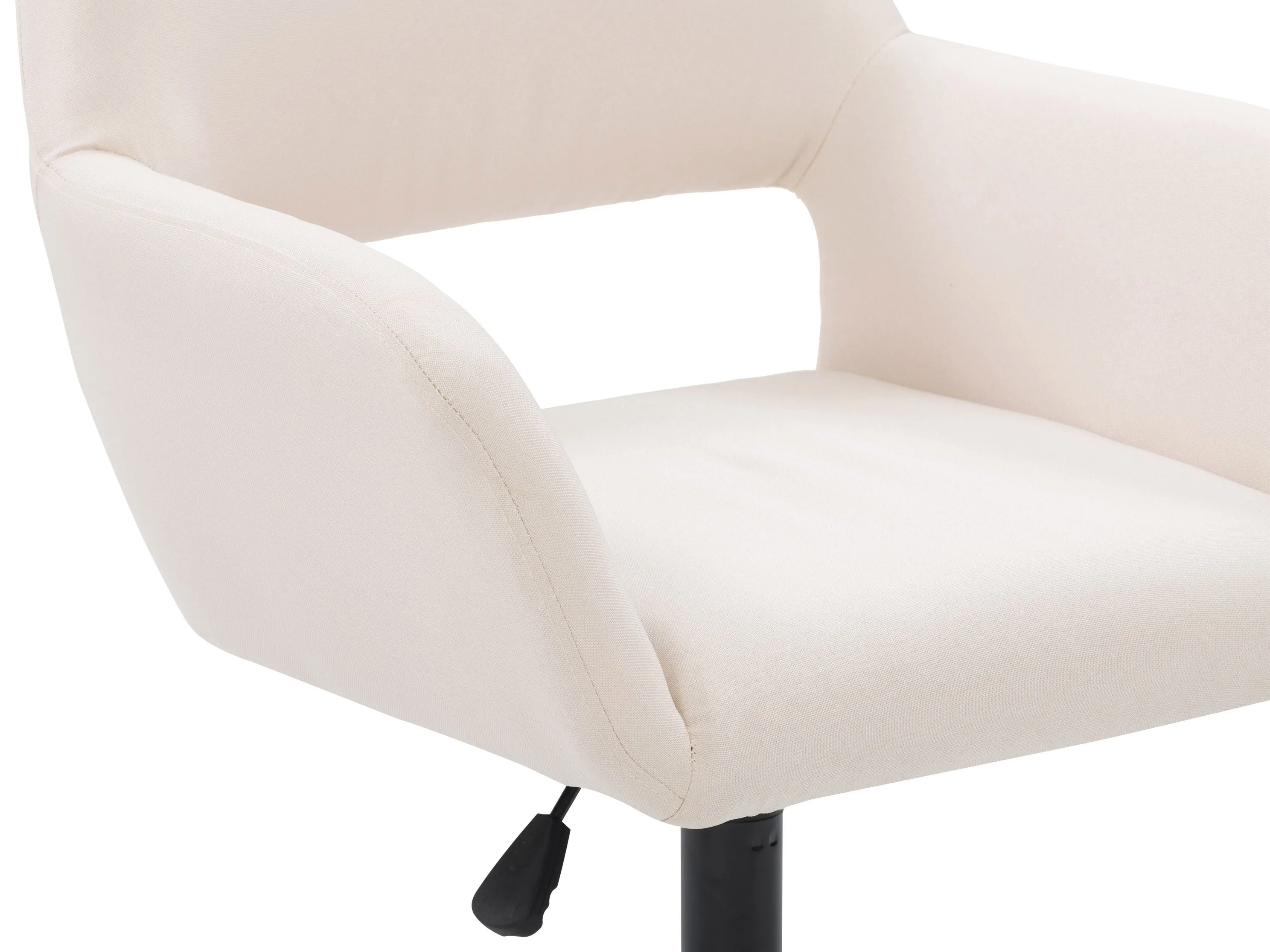 Off White Open Back Office Chair