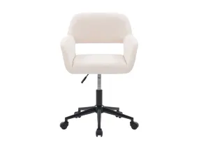 Off White Open Back Office Chair