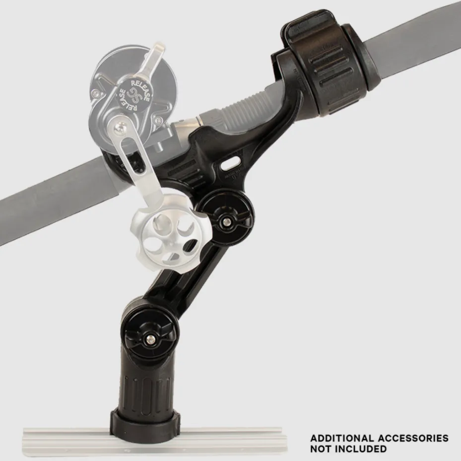 Omega Pro Rod Holder with Track Mounted LockNLoad Mounting System
