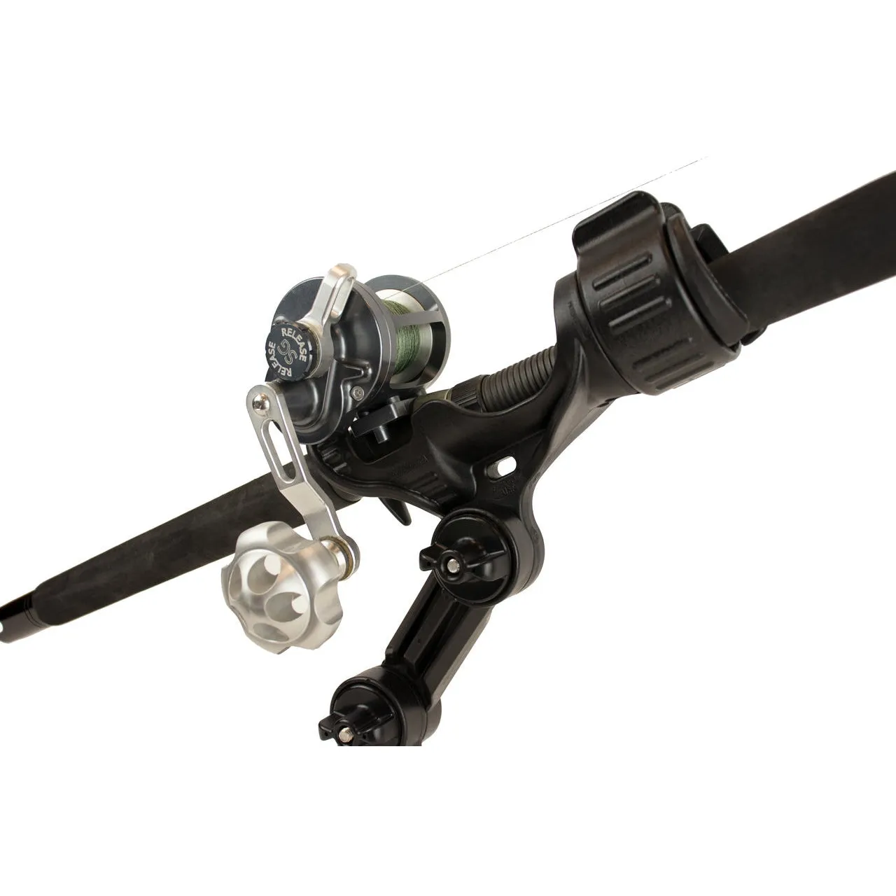 Omega Pro Rod Holder with Track Mounted LockNLoad Mounting System