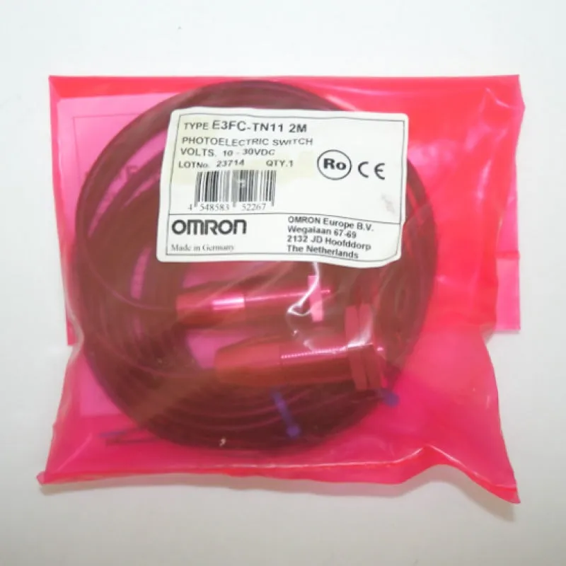 Omron Through Beam(Emitter & Receiver) PES 20 m Detection E3FC-TN11 2M