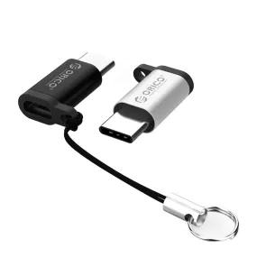 Orico Usb-C To Micro Usb Otg Adapter - Silver