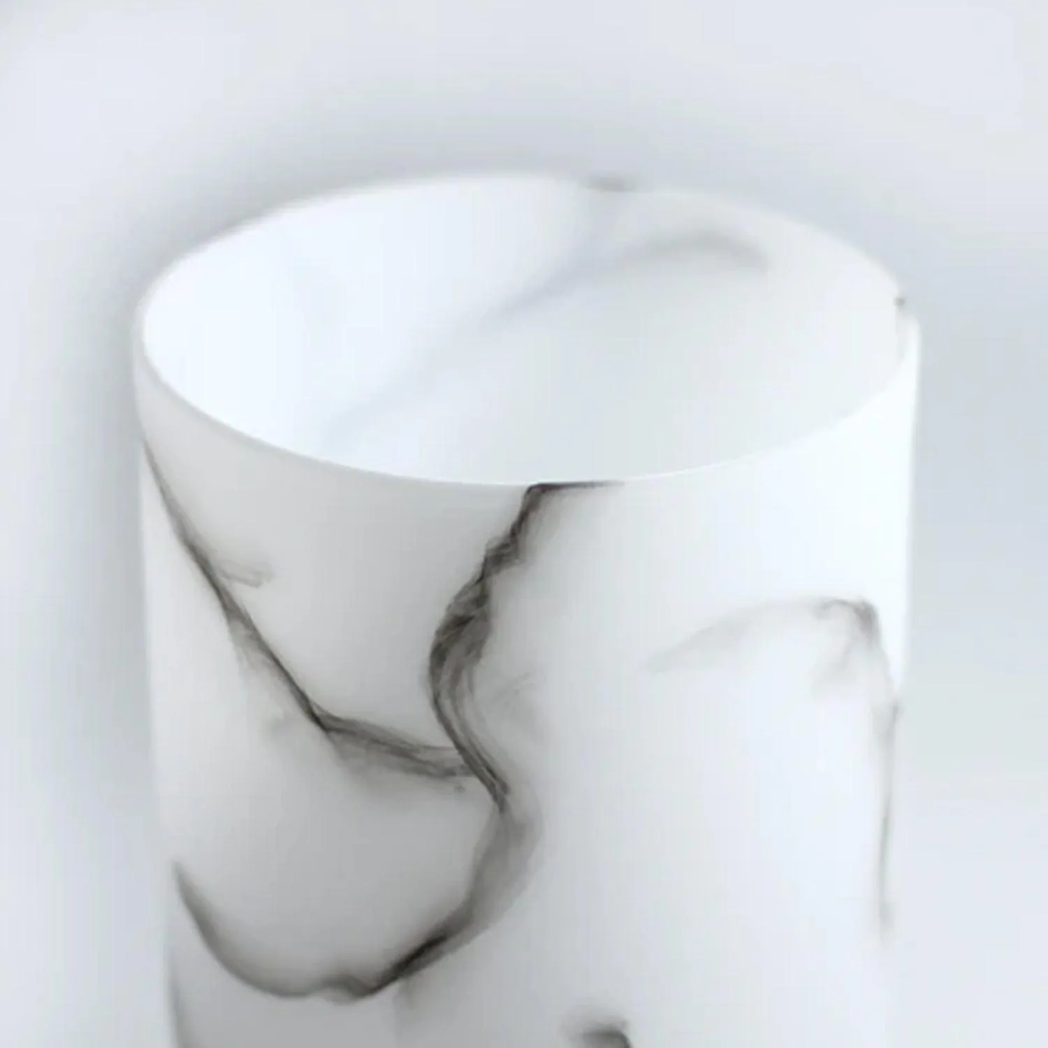 Peyton Sculptural Elegance, Metal and Glass Table Lamp - White, Glass Shade, 320mm High, PL0249