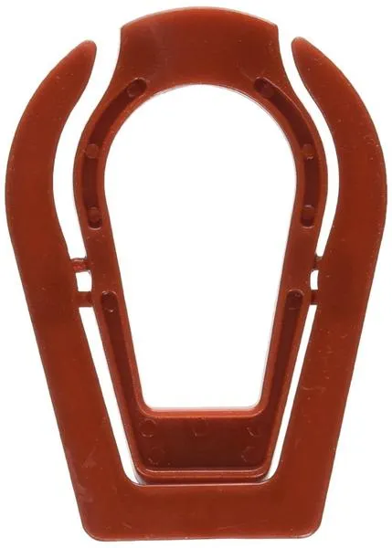 Portable Single Pipe Acrylic Tobacco Pipe Stand - Maroon