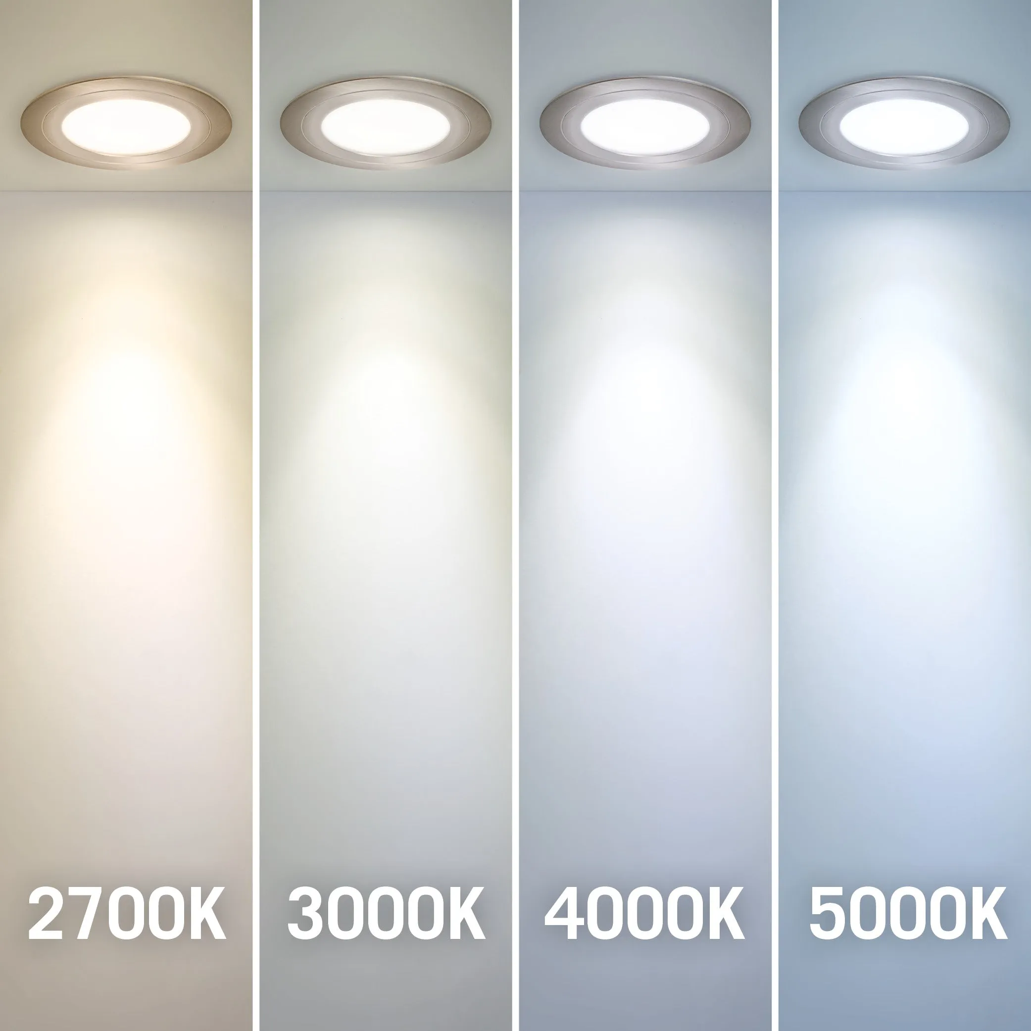 PureVue White Under Cabinet LED Puck Light