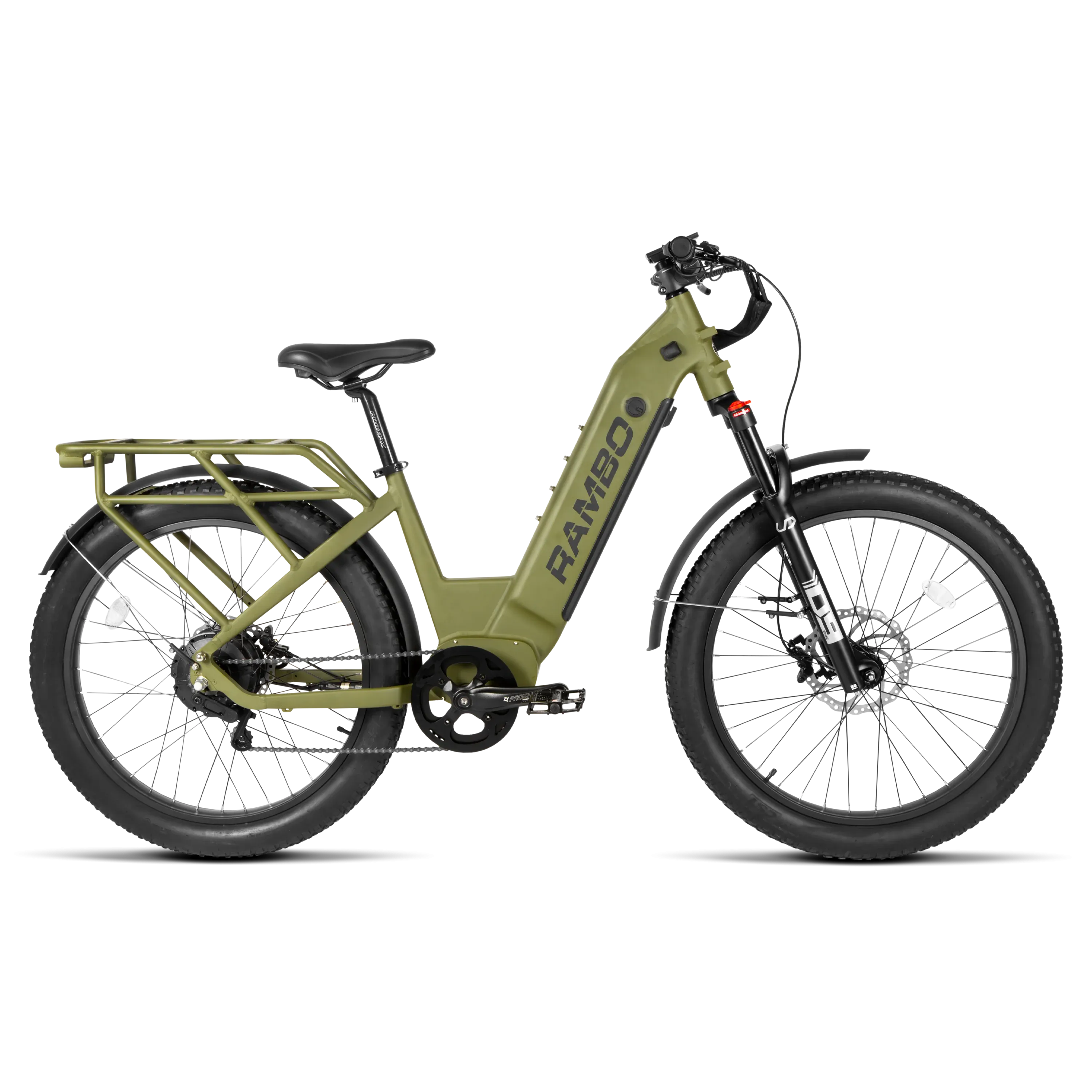 Rambo Bikes Nomad 2.0 Electric Bike 1000w Hub Motor