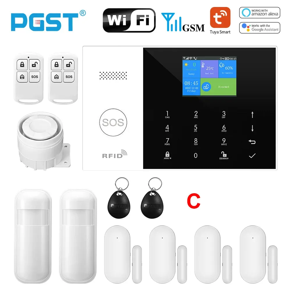 Residential Smart Gsm Wifi Alarm