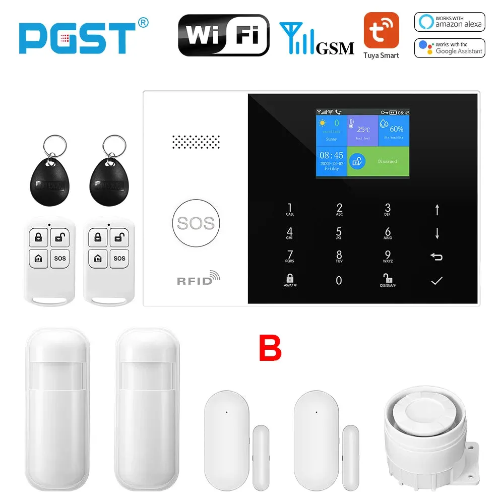 Residential Smart Gsm Wifi Alarm