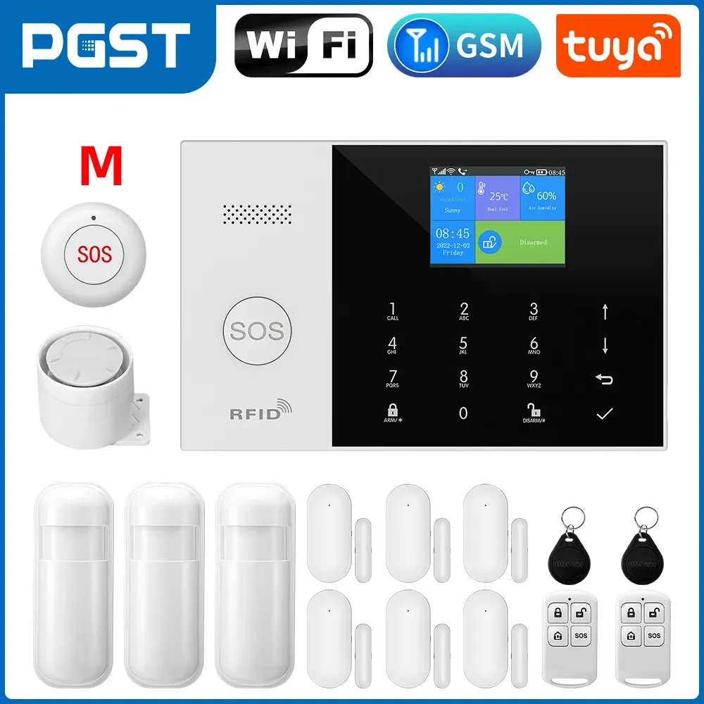 Residential Smart Gsm Wifi Alarm
