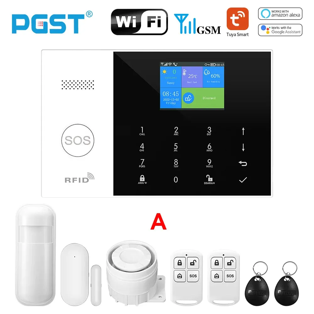 Residential Smart Gsm Wifi Alarm
