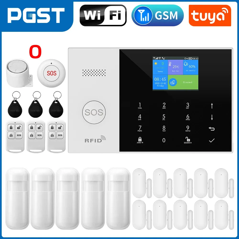 Residential Smart Gsm Wifi Alarm