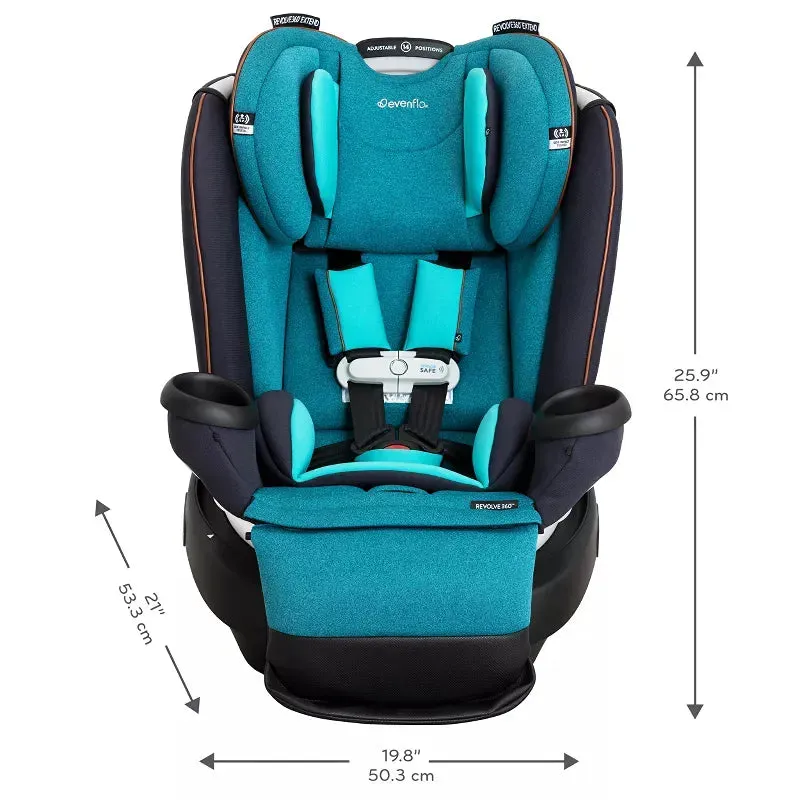 Revolve360 Extend All-in-One Rotational Car Seat - Sapphire Blue