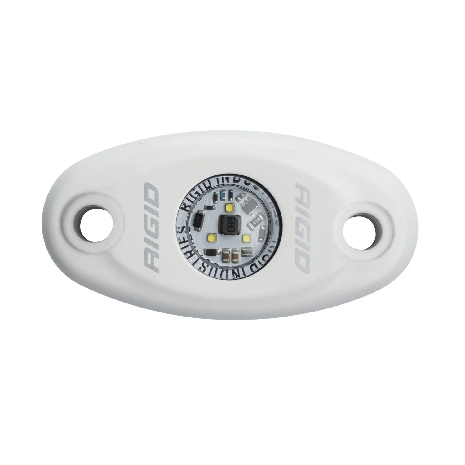 RIGID A-Series LED Light High Power Cool White White Housing Single