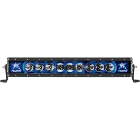 RIGID Radiance Plus LED Light Bar Broad-Spot Optic 20 Inch With Blue Backlight