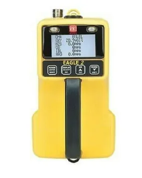 RKI Instruments 724-103-35 Eagle 2 4 Gas Monitor LEL&PPM(catalytic)/CH4/O2/CO2