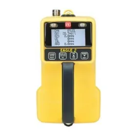RKI Instruments Eagle 2 Three Gas Detectors 723-066 LEL&PPM (Catalytic) Methane (CH4) 100% Volume (IR) / NH3