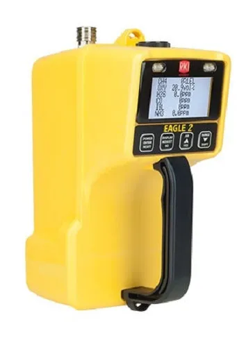 RKI Instruments Eagle 2 Three Gas Detectors 723-066 LEL&PPM (Catalytic) Methane (CH4) 100% Volume (IR) / NH3