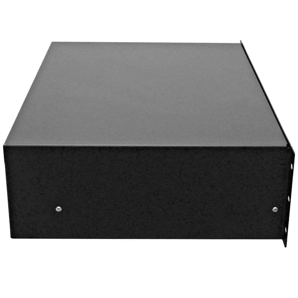 SA-RD3 - 3 Space PA/DJ Metal Rack Case Locking Drawer - 3U Server Cabinet Drawer with Key