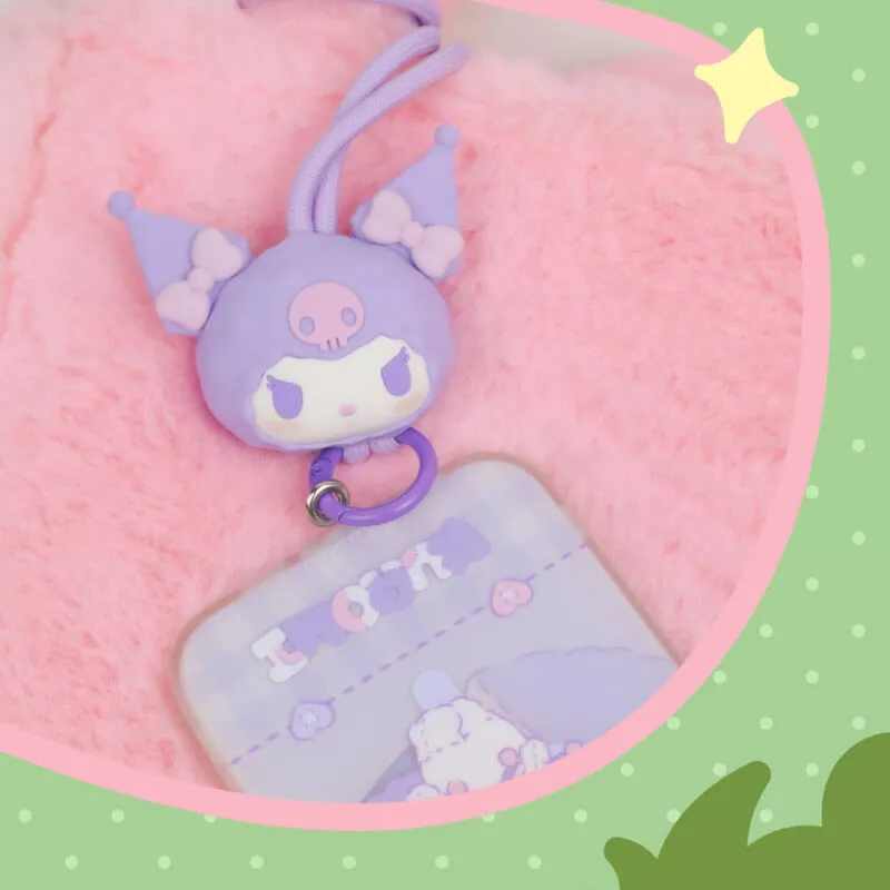 Sanrio Muppet Series 3d Face Doll Phone Neck Hanging Lanyard
