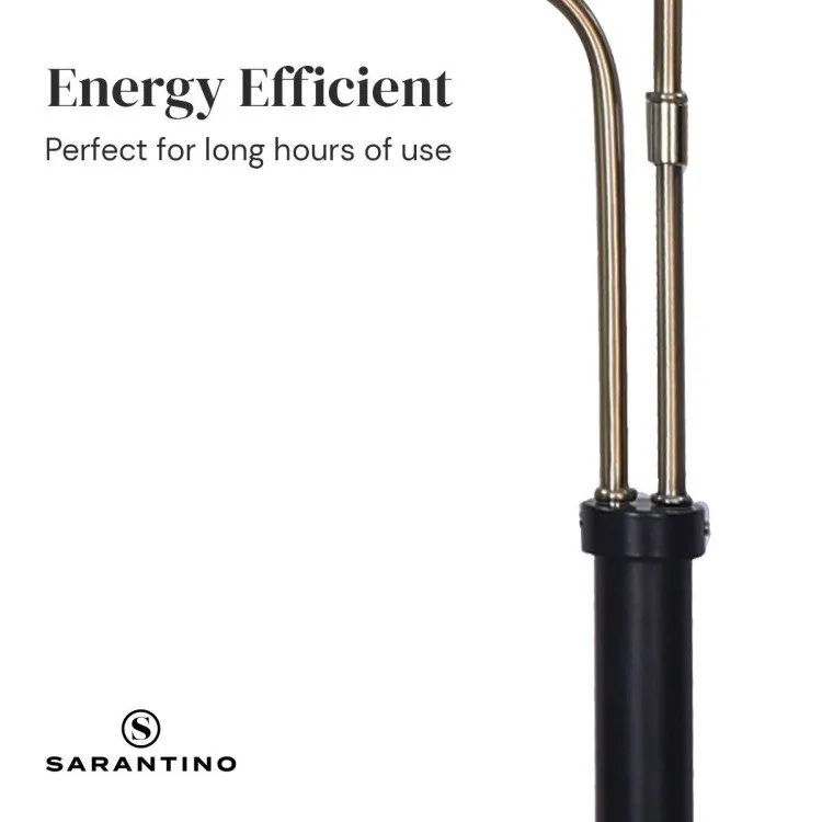 SARANTINO LED METAL FLOOR LAMP