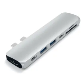 Satechi USB-C Pro Hub w/ 4K HDMI & Thunderbolt 3 - Space Grey