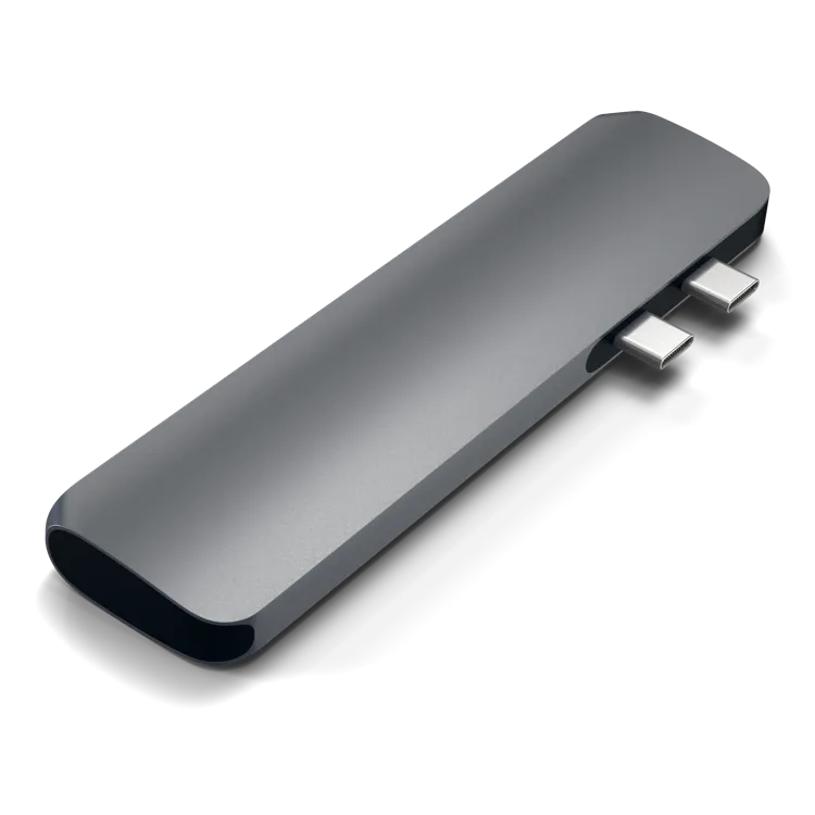Satechi USB-C Pro Hub w/ 4K HDMI & Thunderbolt 3 - Space Grey