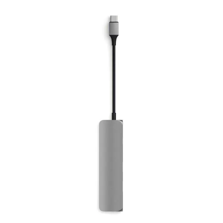 Satechi USB-C Slim Multi-Port Adapter - Silver