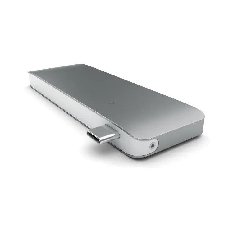 Satechi USB-C USB Pass Through Hub - Space Grey