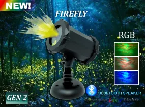 SL-56 Summer Firefly Laser Light / RGB Cosmic Clouds LED / Bluetooth Speaker